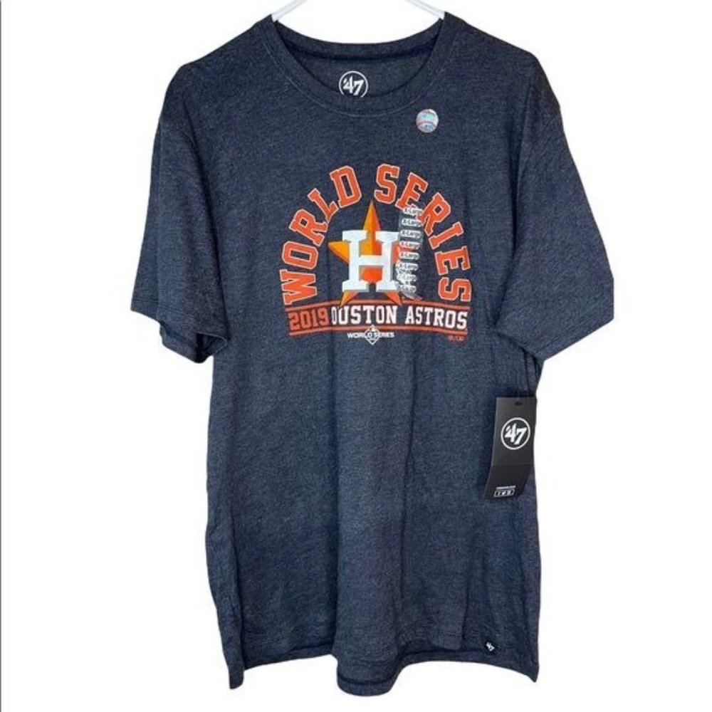 47 Brand World Series 2019 Houston Astros Graphic Tee Size XL